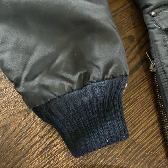 Vintage medium Refrigiwear winter snowsuit blue double zip leg snowmobile ice - Picture 11 of 14